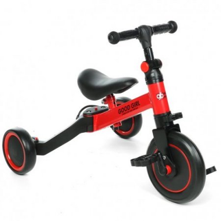 3 In 1 Kids Tricycles, 2-wheels Baby Balance Bike, Kids Tricycles Toddler Trike Bike,Kids Balance Bike with Removable Pedals for 1-3 Years Old Boys Girls Kids Gift