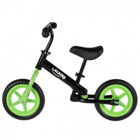 Hemousy LALAHO Carbon Steel Body 86*43*56cm 50kg Green/Pink/Blue/Yellow Children's Balance Bike