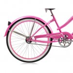 Micargi ROVER 24" Womens Beach Cruiser Pink/ Pink Rim