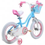 Royalbaby Stargirl Girl's Bike, 14 In. Wheels, Blue (Open Box)