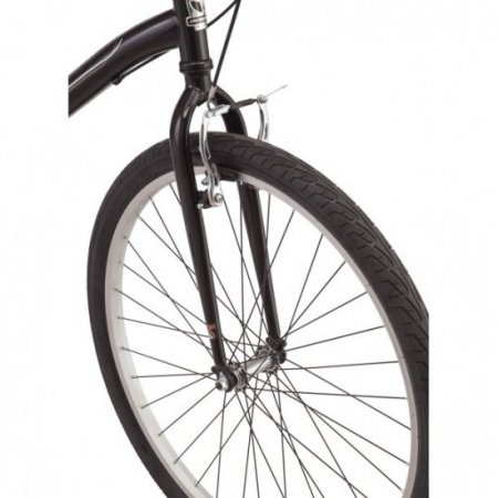 Schwinn Brookline cruiser bike, 27.5 inch wheel, 7 speeds, black