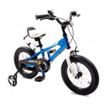 Royalbaby BMX Freestyle 14 inch Kid's Bike Blue with two hand brakes