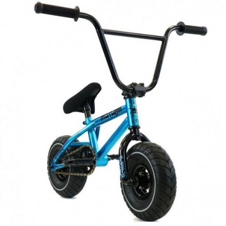 Mayhem Fat Tire Mini BMX RIOT Blue Haze 1 Piece Crank 10" Mini BMX Newest Model Trick Bike