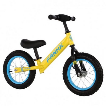 KUDOSALE 12'' Kids Balance Bike Walking Balance Carbon Steel Material Training for Toddlers 2-5 Years Old Children