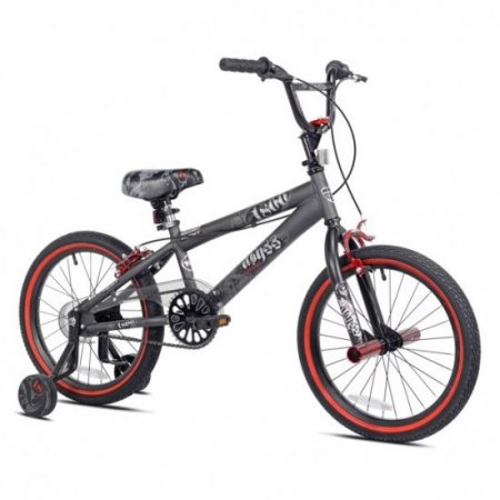 Kent 18"; Abyss Boy's Freestyle BMX Bike, Charcoal Gray 22899843