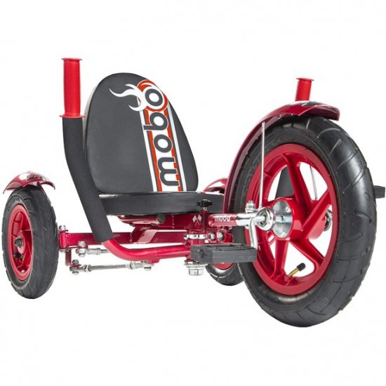 Mobo Cruiser Sport Safe Tricycle. Toddler Ride On Trike. Pedal Go-Kart 3 Wheel Car Red (Tri-106R)