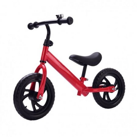 SELLCLUB Kids Balance Bike, No Pedal Toddler Bike with Carbon Steel Frame 360