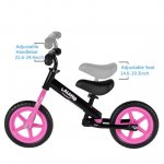 Abcelit Promotion Clearance Balance Bike - Toddler Training Bike for 18 Months, 2, 3, 4, 5 Year Old Kids - Push Bikes for Toddlers/No Pedal Scooter Training Bicycle with Footrest,Pink