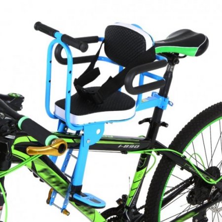 Quick Release Front Mount Child Bicycle Seat Kids Saddle Mountain Bike Children Safety Front Seat Saddle Cushion