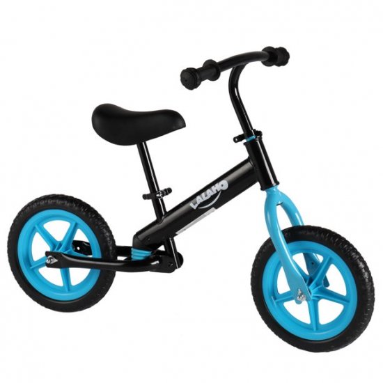 Popvcly Kids Balance Bike Height Adjustable Blue