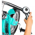 Schwinn Roadster Tricycle for Toddlers and Kids, classic tricycle, teal