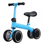 Hongyi Baby Balance Bikes Adjustable Bicycle Toddlers Walker,Riding Toys for 1-5 Year Old Children Boys Girls,No Pedal aby Walker with 4 Wheels Infant Toddler Bicycle,Best First Birthday Gift,Black,Blue,Red