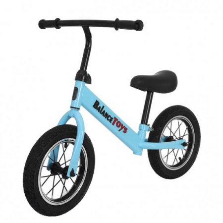 Stoneway Kids Balance Bike, Sport Training Bicycle Learn To Ride Pre Bike with Adjustable Handlebar & Seat,12" Wheels w/ Steel Frame & Pneumatic Tyre, Toddler Bike for 2-6 Years Boys Girls Gift