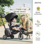 smarTrike STR7, 8-in-1 Folding Stroller Tricycle, 6M+, Urban Black