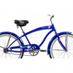 Micargi ROVER 24" Men's Beach Cruiser-Blue / Alloy