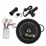 Mgaxyff Low Power Consumption Electric Scooter Brushless Hub Motor, 8 Inch Hub Motor, Fast Start Accessory For Electric Bicycle, Electric Bike