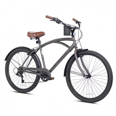 Kent 26" Bayside Men's Cruiser Bike, Satin Cocoa