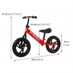 Bestgoods Bestgoods 12 Inch Balance Bike for 1 2 3 4 5 Years Boys & Girls, Toddler Push Bike for Child, Kids Gliders Bike