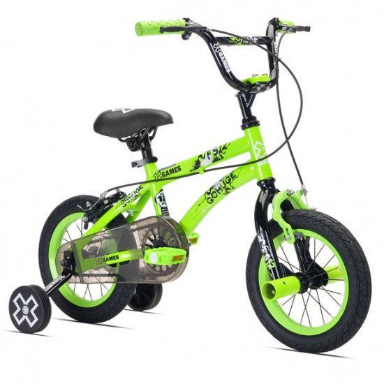 X-Games 12\" BMX Boy\'s Bike, Green