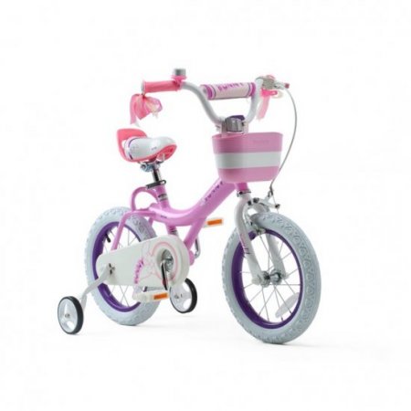 RoyalBaby Bunny Girl's Bike Pink 12 inch Kid's bicycle