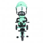 ALLOMN Baby Kids Trike, 4 in1 Baby Kids Trike Girls Boys Push Along Tricycle Toddlers 3-Wheel Pedal Bike (Green)