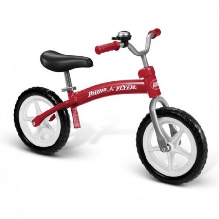 Radio Flyer Radio Flyer, Glide & Go Balance Bike, 11" Wheels, Red