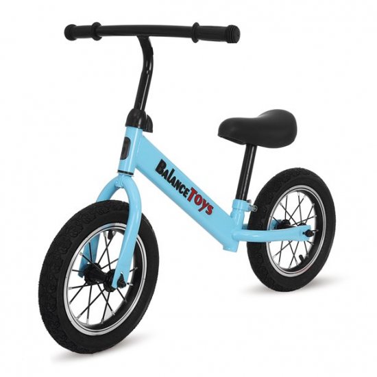 Stoneway Kids Balance Bike, Sport Training Bicycle Learn To Ride Pre Bike with Adjustable Handlebar & Seat,12\" Wheels w/ Steel Frame & Pneumatic Tyre, Toddler Bike for 2-6 Years Boys Girls Gift