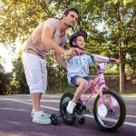 Uenjoy Uenjoy 16" Kids Bike with Detachable Training Wheels,Capacity Weight 176 Pounds,Adjustable PU Seat,Cute Owl Pattern,Best Gift for 4-7 Years Old Boys&Girls,Easy to Assemble,Pink