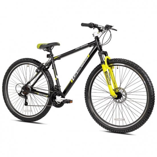 Genesis 29\" GS29 Men\'s Bike, Yellow/Black, For Height Sizes 6\'0\" and Up