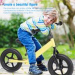 EBTOOLS EBTOOLS Children Balance Bicycle,Balance Bicycle, 12inch Wheel Carbon Steel Kids Balance Bicycle Children No-Pedal Bike