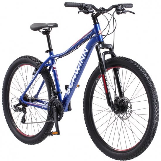 27.5\" Schwinn Aluminum Comp Men\'s Mountain Bike, Blue