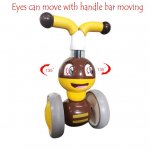 Ancaixin Foot to Floor Ride On Tricycle Baby Balance Bike, Bee