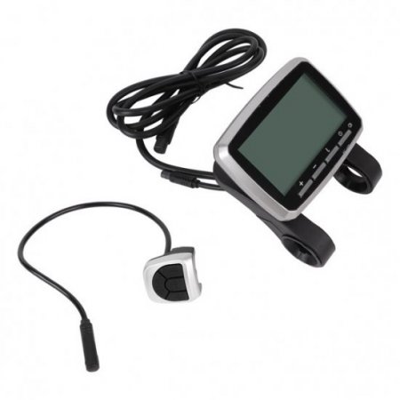 EBTOOLS Bike LCD Display, Bicycle LCD Display, Plastic Electric Bike For Electric Bicycle