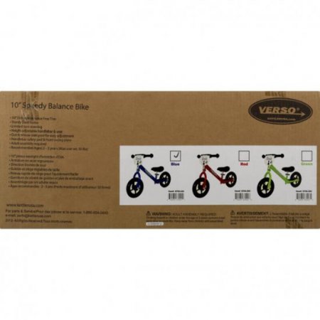 Kettler Verso Speedy Balance Bike Blue 10", 1.0 CT