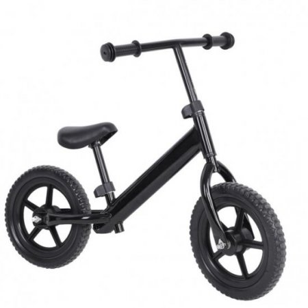 Herchr HERCHR Bike, 4 Colors 12inch Wheel Carbon Steel Kids Balance Bicycle Children No-Pedal Bike, Toddler Training Bike No-Pedal Walking Push Bicycle for 2 3 4 5 Year, Kids Balance Bicycle, No-pedal Bike