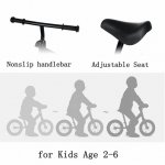 KUDOSALE KUDOSALE 12 inches Wheel Kids Toddler Balance Bike for 2-6 Years Old Girls and Boys,No Pedal Bicycle Beginner,Rider Training Bike,Height Adjustable