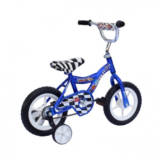 USToyOutlet USToyOutlet 12\" BMX Bicycle S-Type Frame EVA Tire No Brake Bike Kid\'s Bike - Blue