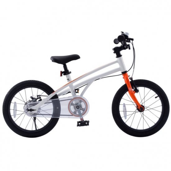 Royalbaby RoyalBaby H2 Super Light Alloy 16 Inch Kids Bicycle Age 4 - 6, White and Orange