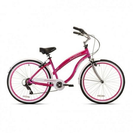 Kent 26" Del Rio Women's Cruiser Bike, Magenta Pink Fast Free Shipping New