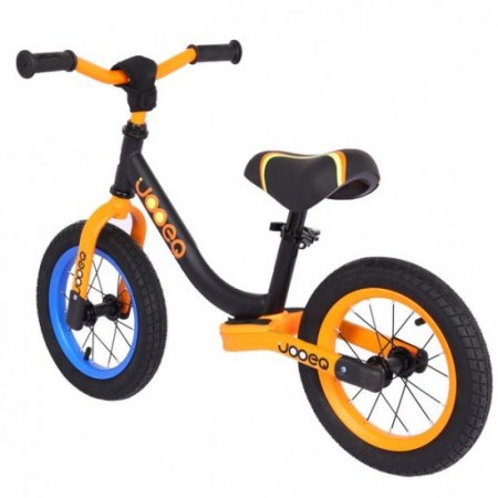 Pgyong Pgyong Balance Bike for Ages 3-5 Years Boys and Girls, 12'' Lightweight Steel Frame, Adjustable Seat, Orange