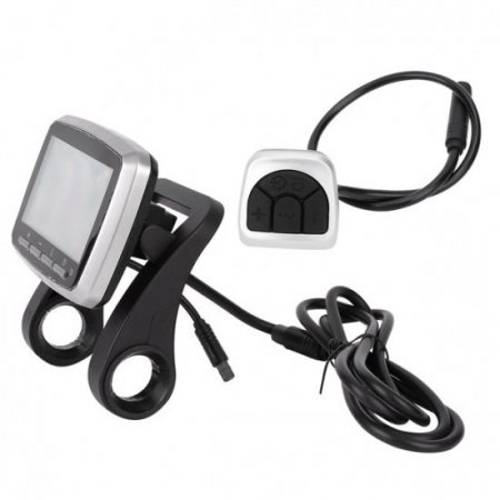 EBTOOLS Bike LCD Display, Bicycle LCD Display, Plastic Electric Bike For Electric Bicycle