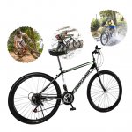 Dirt Bike Mountain Bike Exercise Bike Road Bike Mens Bike Girls Bike 26 Inch 21-Speed Mountain Bike Bicycle Adult Student Outdoors Women Men Adjustable Bicycle