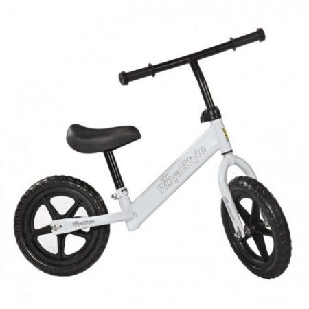 KUDOSALE 12" Kids Balance Bike for 2-6 Year Olds with Rubber Tires, Adjustable Seat, Easy Step Through Frame Bike for Boys and Girls, No Pedal Toddler Bike, Lightweight Kids Bicycle