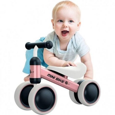 YGJT YGJT Baby Balance Bikes Toys for 1 Year Boys Girls Baby Walker Ride On 10 Months-24 Months First Birthday Gift Pink