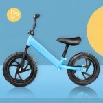 FENG FENG Kids Balance Bike, Toddler Sport Balance Bike Adjustable Seat Handlebar Height 12 Inch EVA Tires Toddler Training Bike for 1-7 Years Old Boys Girls