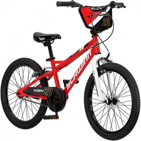 Schwinn Koen Boys Bike for Toddlers and Kids 20'' Red