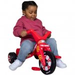 The Original Big Wheel Jr. Toddler Tricycle for Boys and Girls--Red Fire Truck Edition Trike for Toddlers