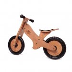 Kinderfeets Kinderfeets Durable Wooden Children's Balance Ride On Training Bike, Bamboo