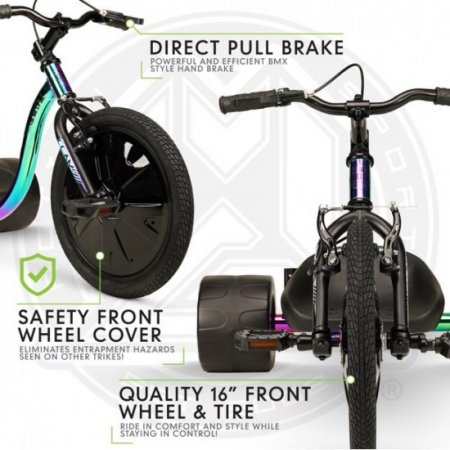 Madd Gear Drift Trike - Neo Chrome! New Model!