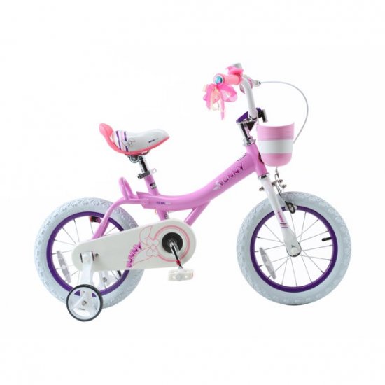 RoyalBaby Bunny Girl\'s Bike Pink 14 inch Kid\'s bicycle